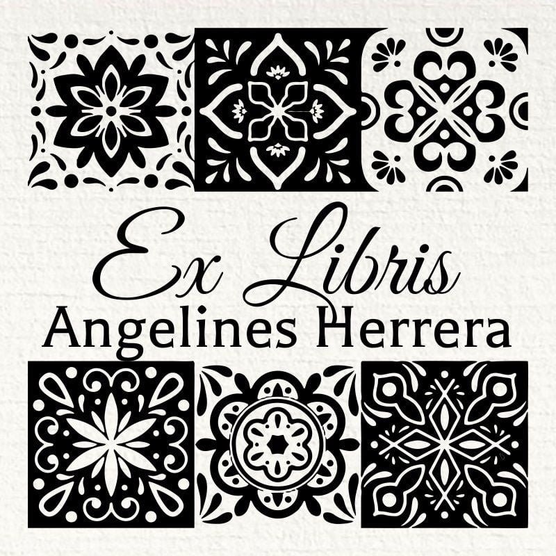 Ex Libris hydraulic mosaic
