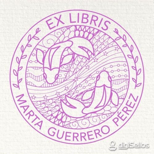 ex-libris-piscis ex libris piscis stamp
