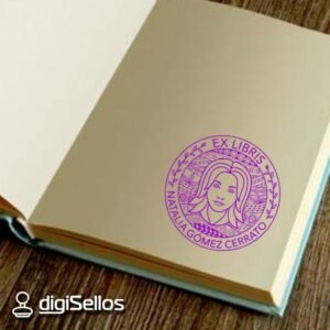 Sello libro virgo