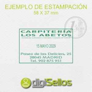 Date stamp template 58x37