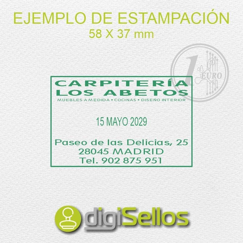 Date stamp template 58x37
