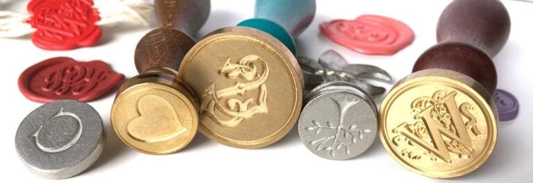 banner: sealing wax stamps