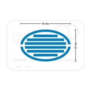 Colop Printer Oval 55 - 55x35 mm