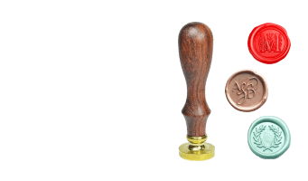 Sealing wax stamps
